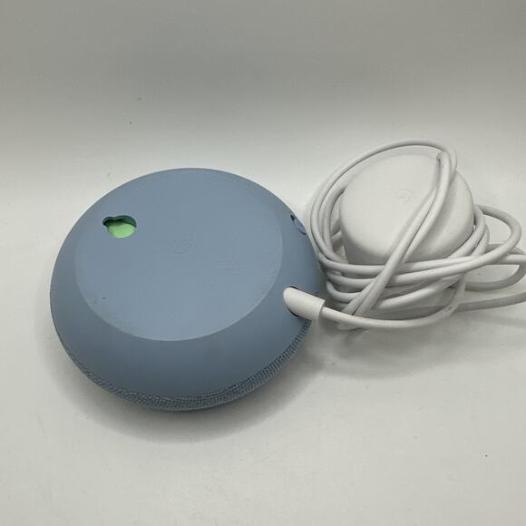 Google Home Mini Smart Speaker with Google Assistant - Blue (GA00210-US) - Picture 2 of 5